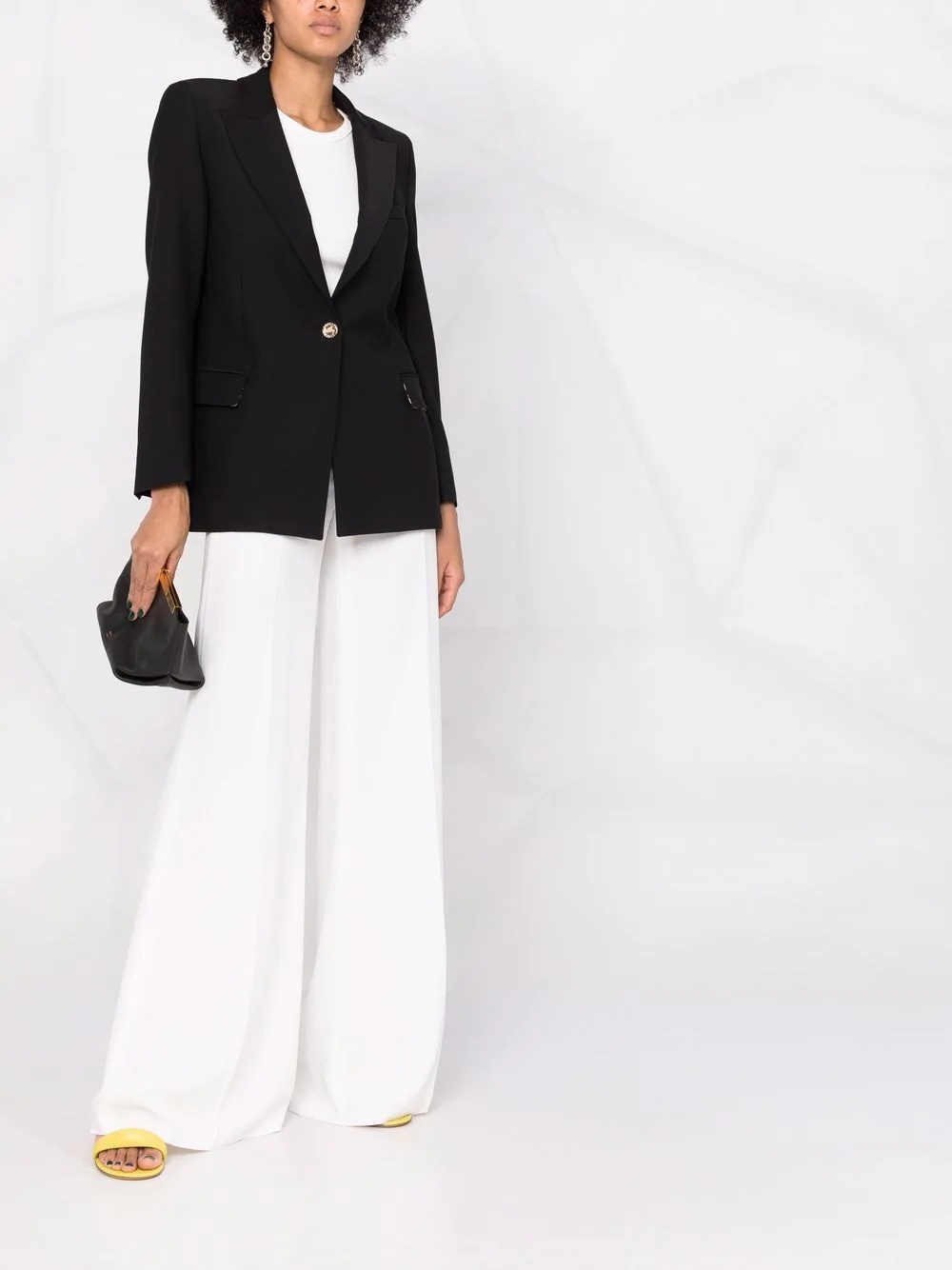 peaked lapel blazer - 2