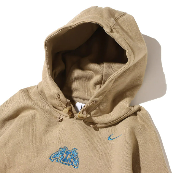 Nike x OFF-WHITE Fleece Hoodie 'Khaki' DN1760-247 - 3