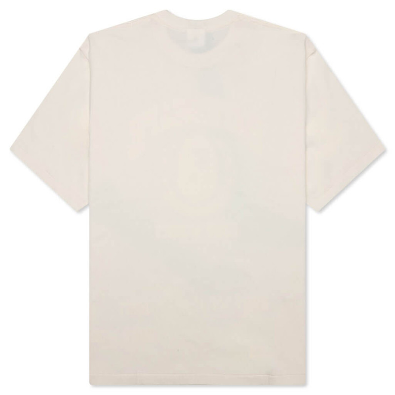 A BATHING APE® BATHING APE RELAXED FIT TEE - IVORY outlook
