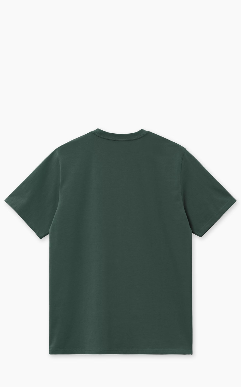 Carhartt CARHARTT WIP S/S AMERICAN SCRIPT T-SHIRT KALE GREEN outlook