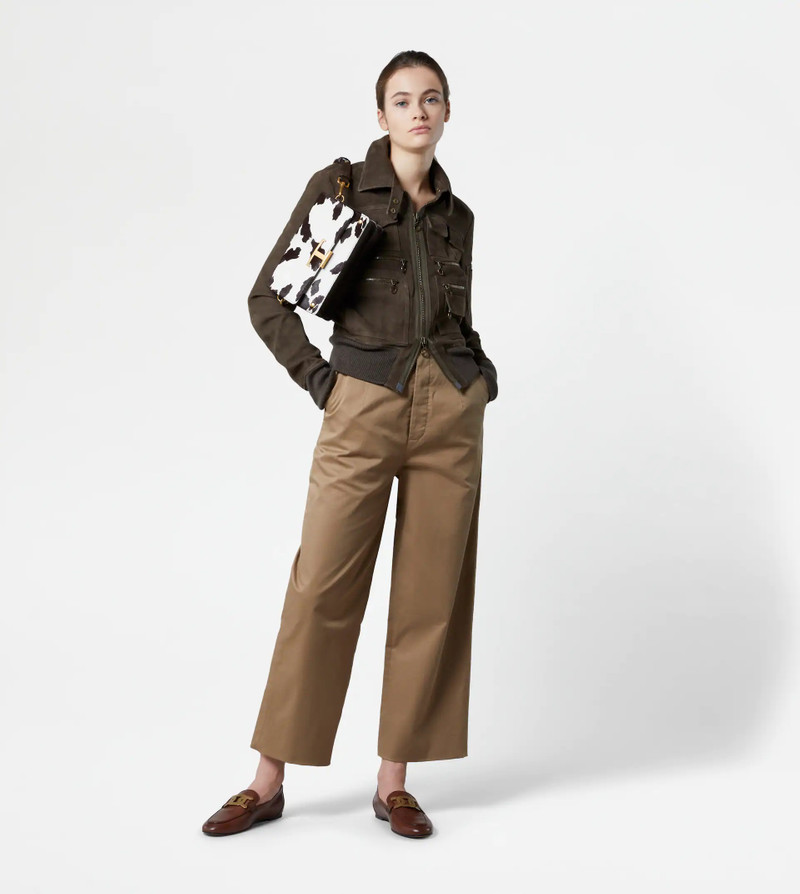 Tod's SUEDE JACKET - GREEN outlook