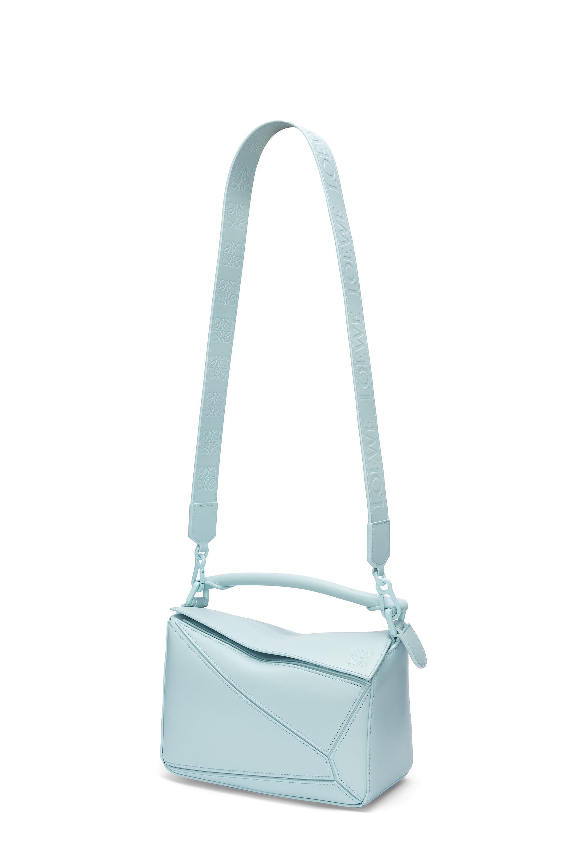 Small Puzzle bag in satin calfskin - 6
