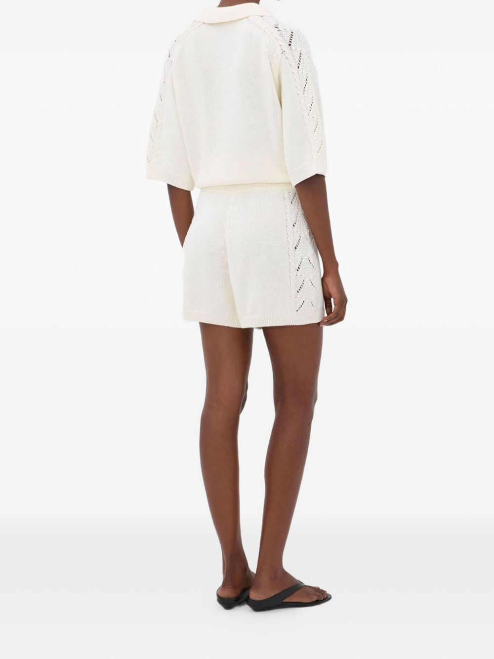 Andel crochet-detail shorts - 4