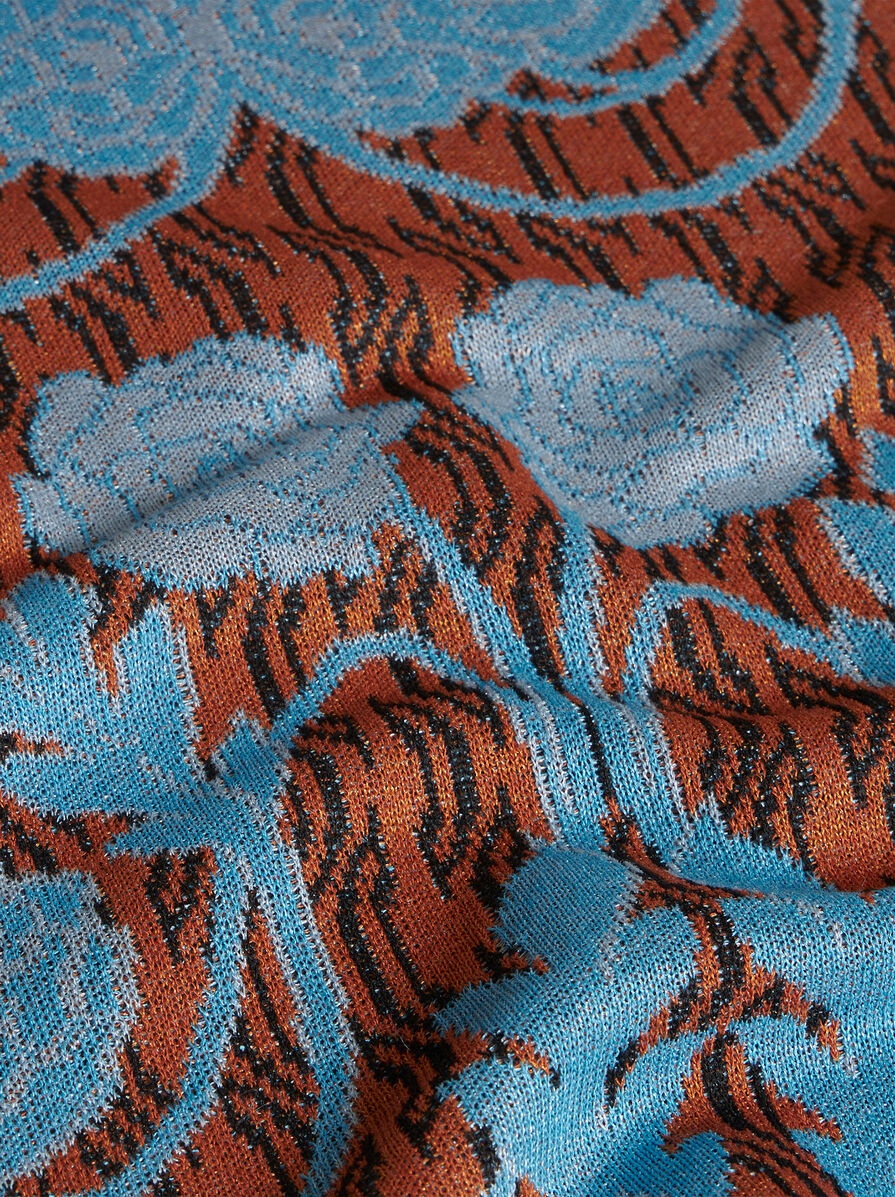 KNIT JACQUARD TROUSERS - 7