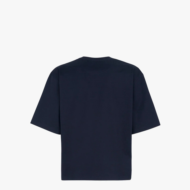 Blue jersey T-shirt 2