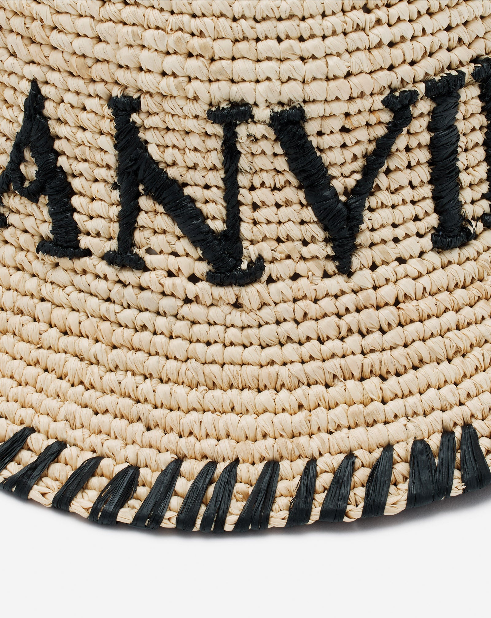 LANVIN RAFFIA BUCKET HAT - 4