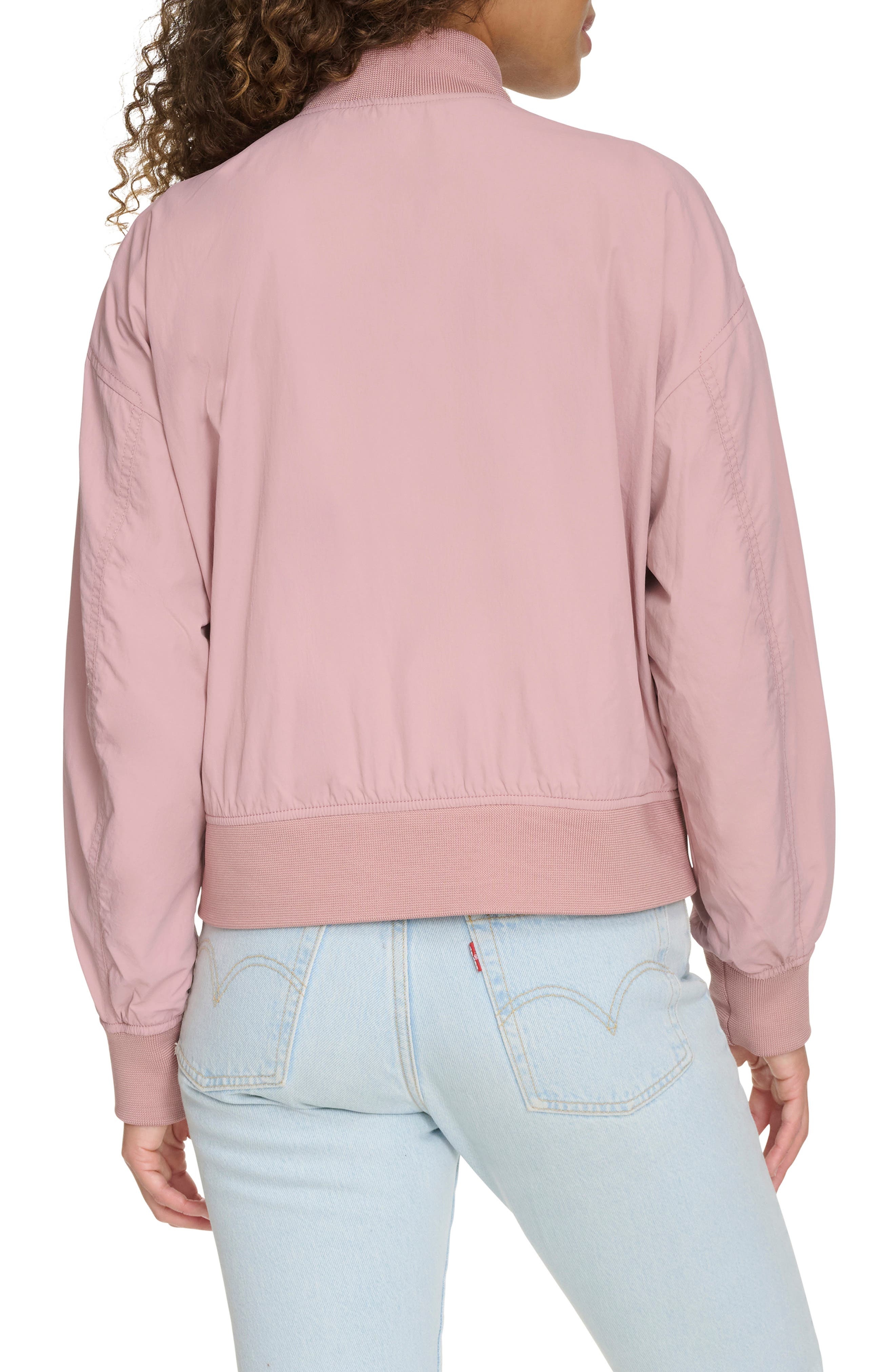 levi's Relaxed Bomber Jacket in Dusty Rose at Nordstrom - 2