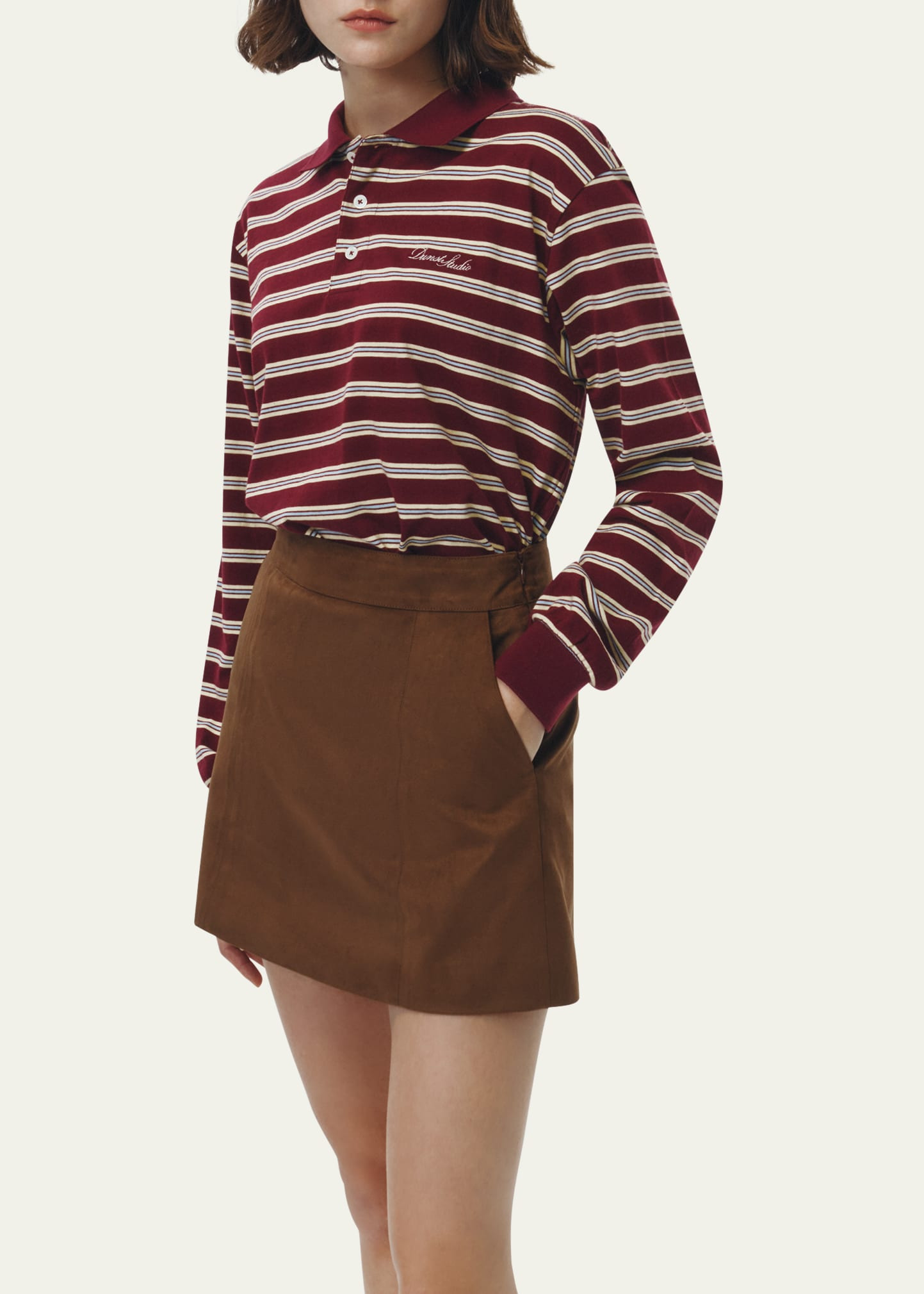 A-Line Mini Skirt - 5