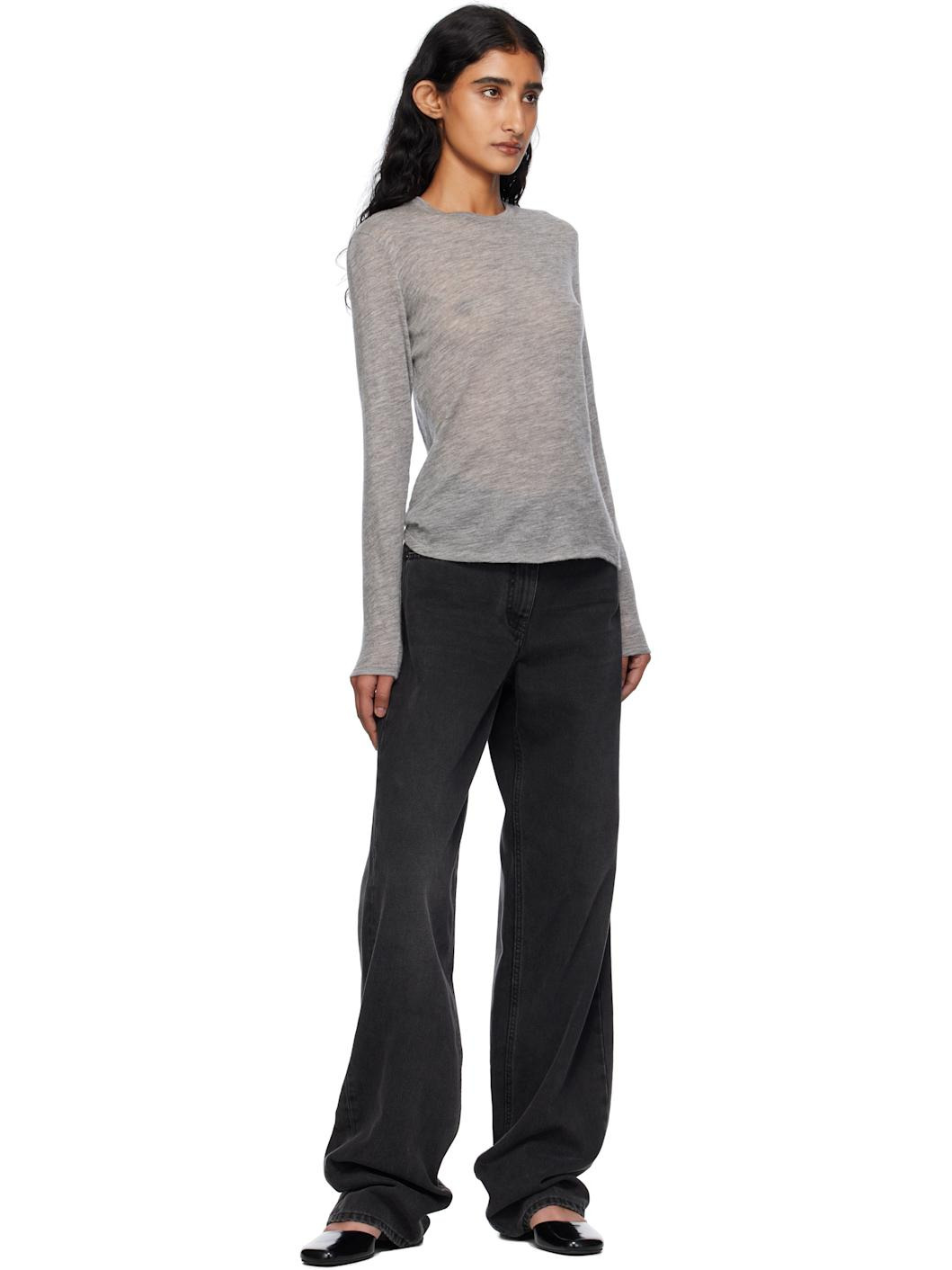 Gray Iverness Sweater - 4