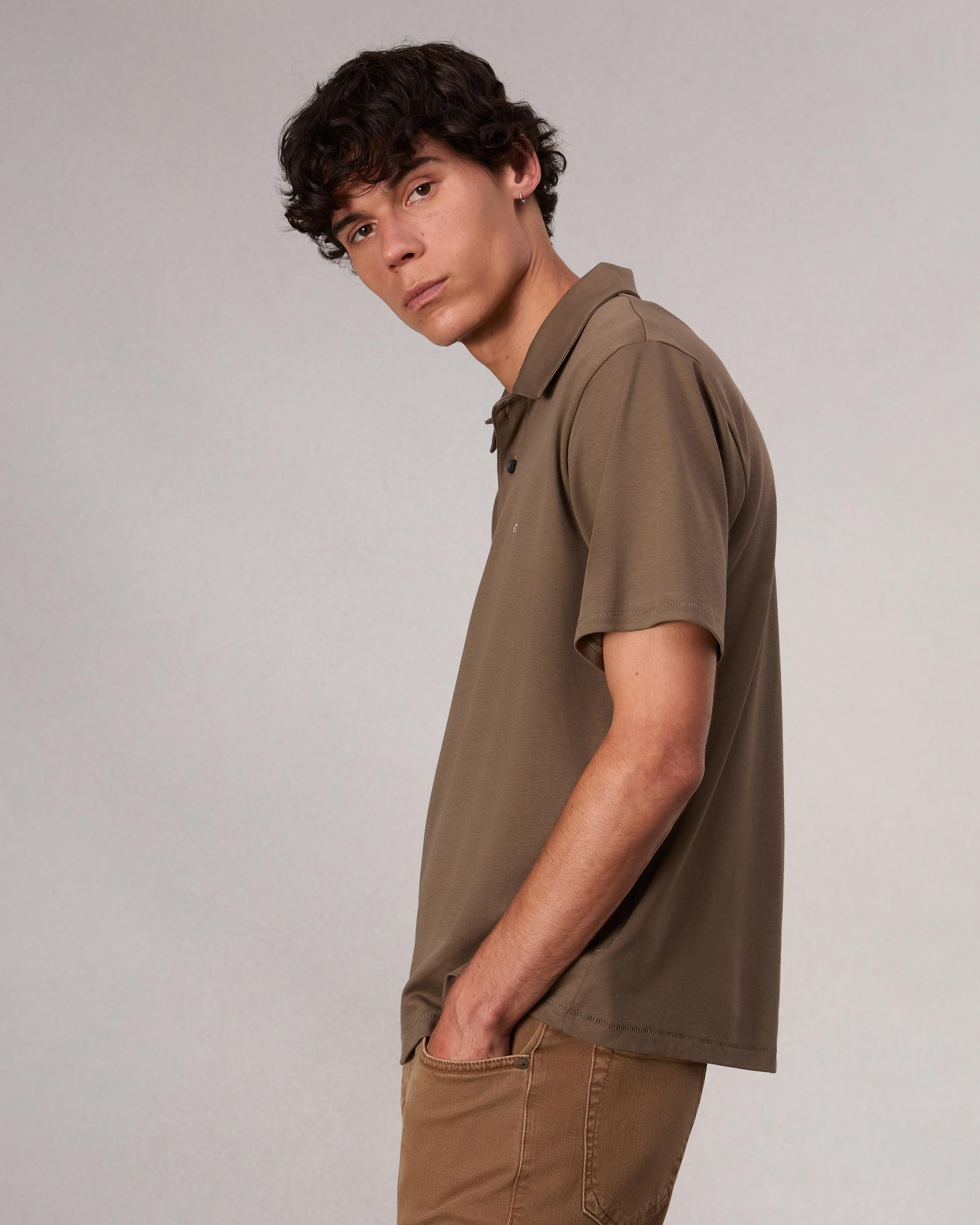 Pima Cotton Polo Shirt - 4