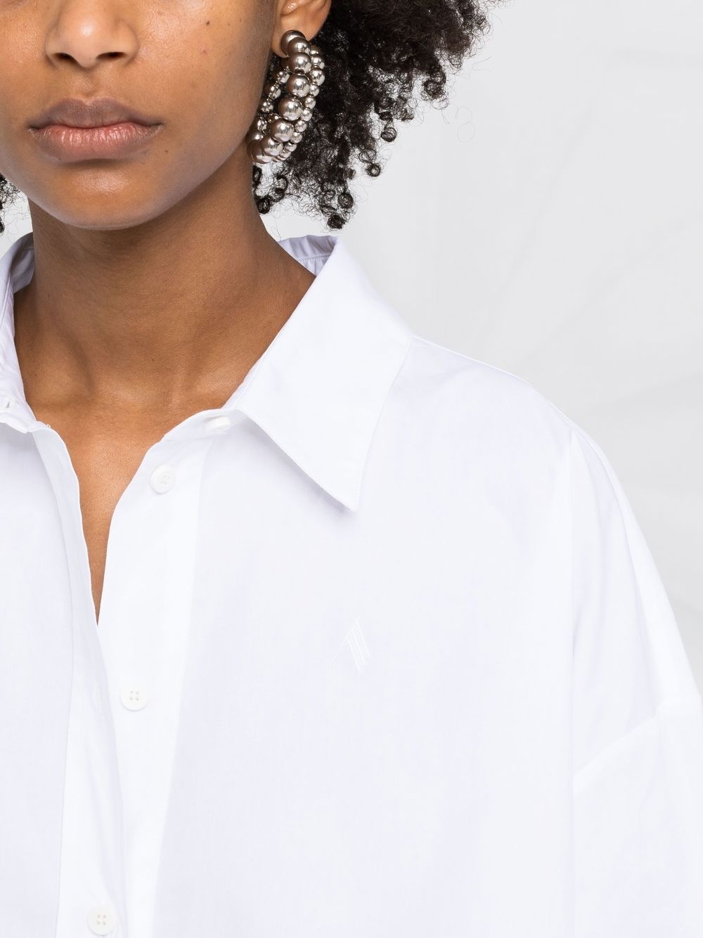 Diana asymmetric button-up shirt - 3