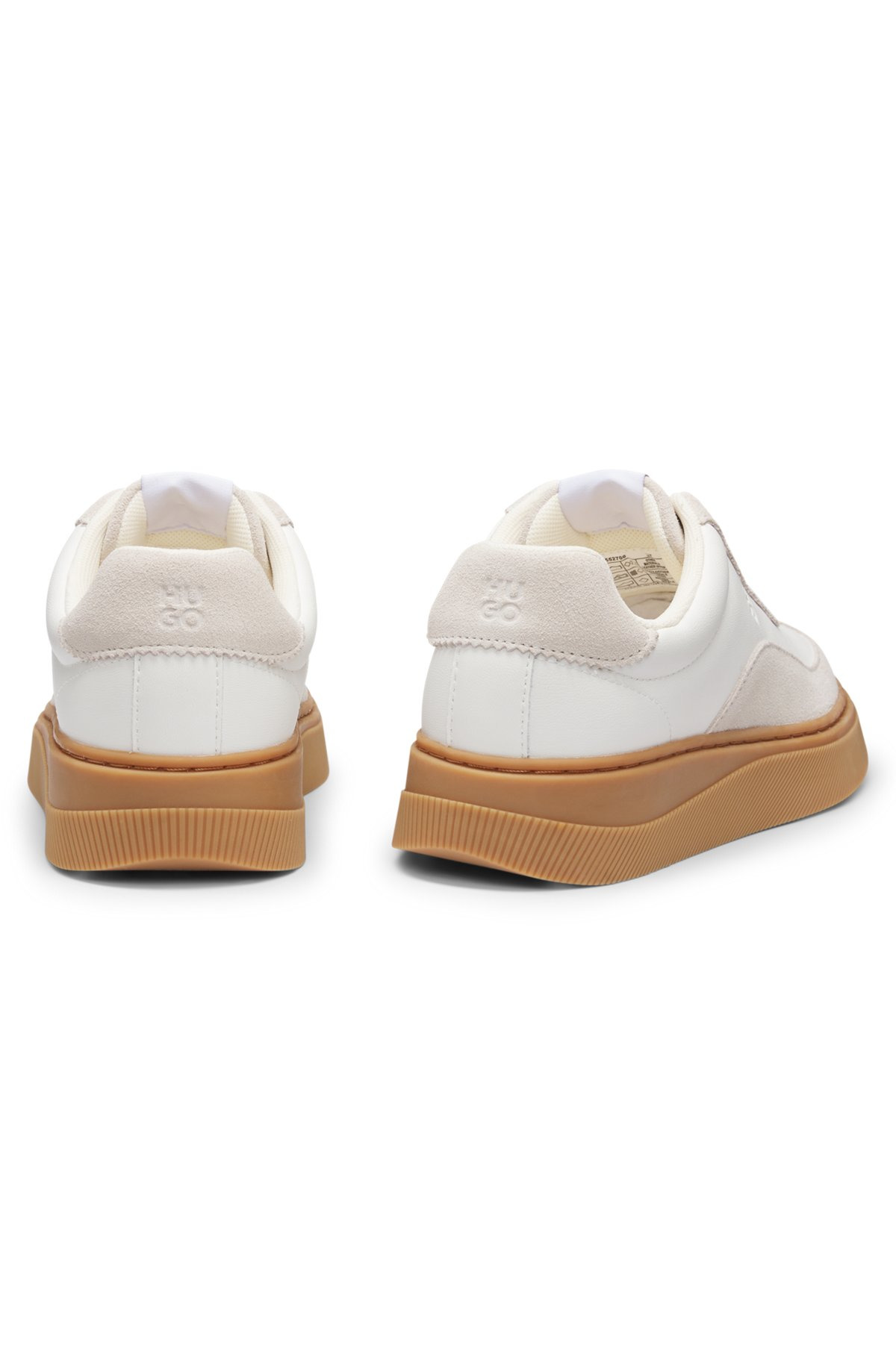 LOW-TOP SNEAKERS WITH SUEDE OVERLAYS - 4