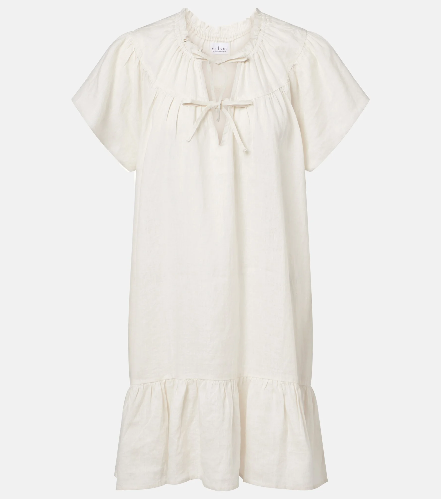 Livvy linen minidress - 1