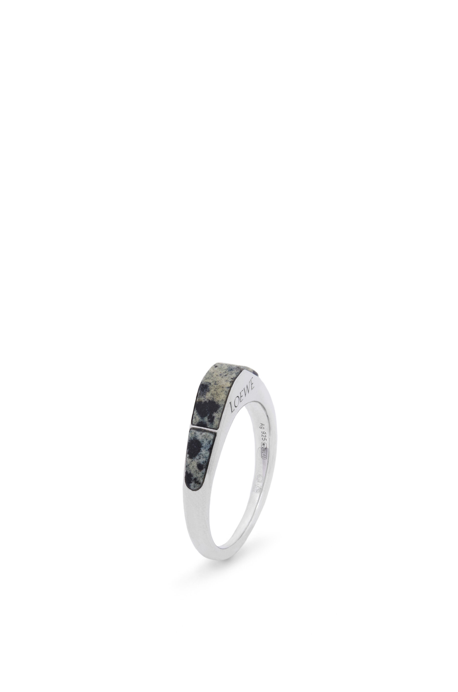 Stirrup ring in sterling silver - 2
