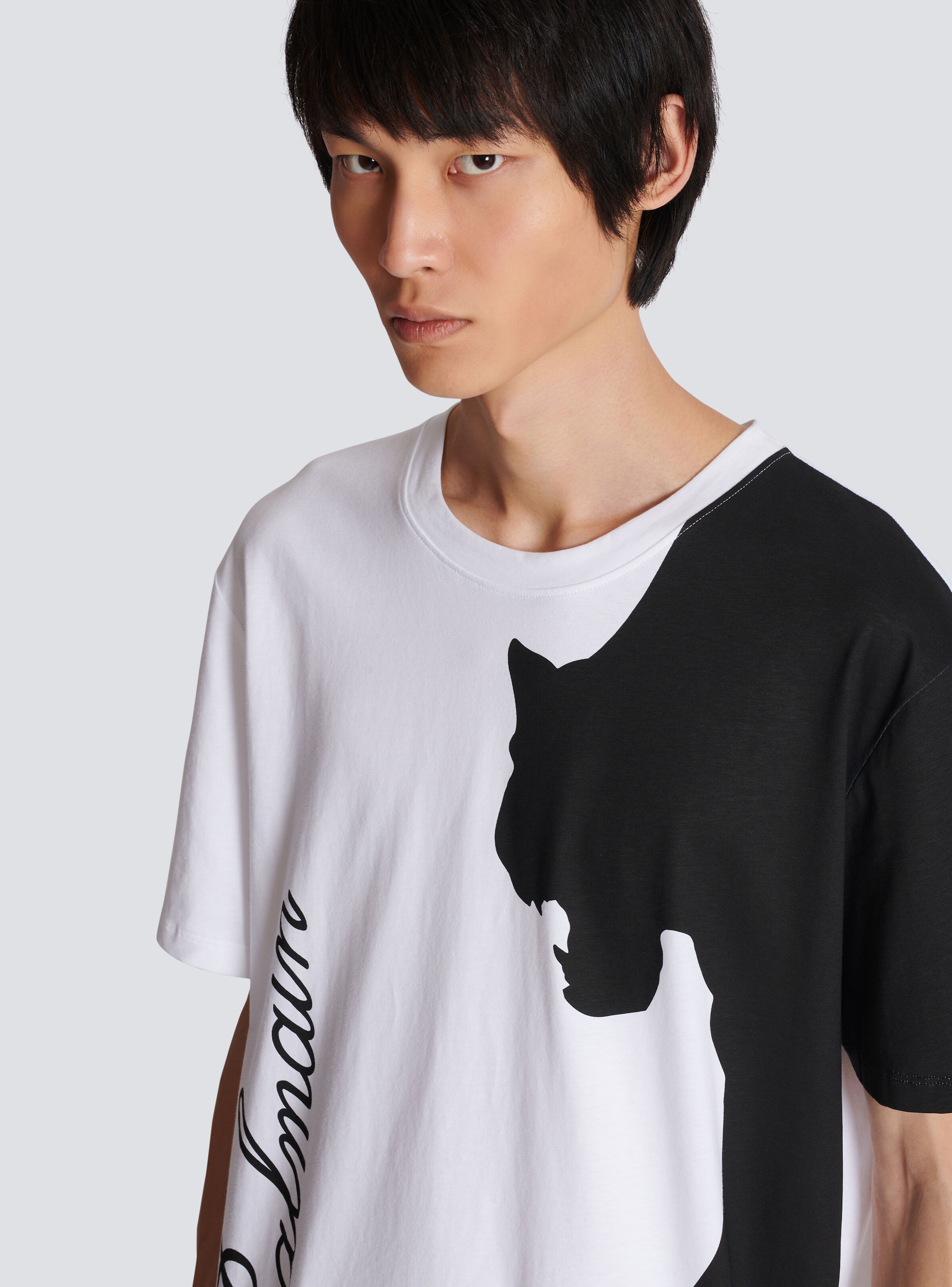 Tiger print short-sleeved T-shirt - 7