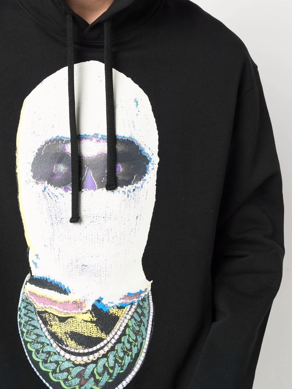 graphic print hoodie - 5