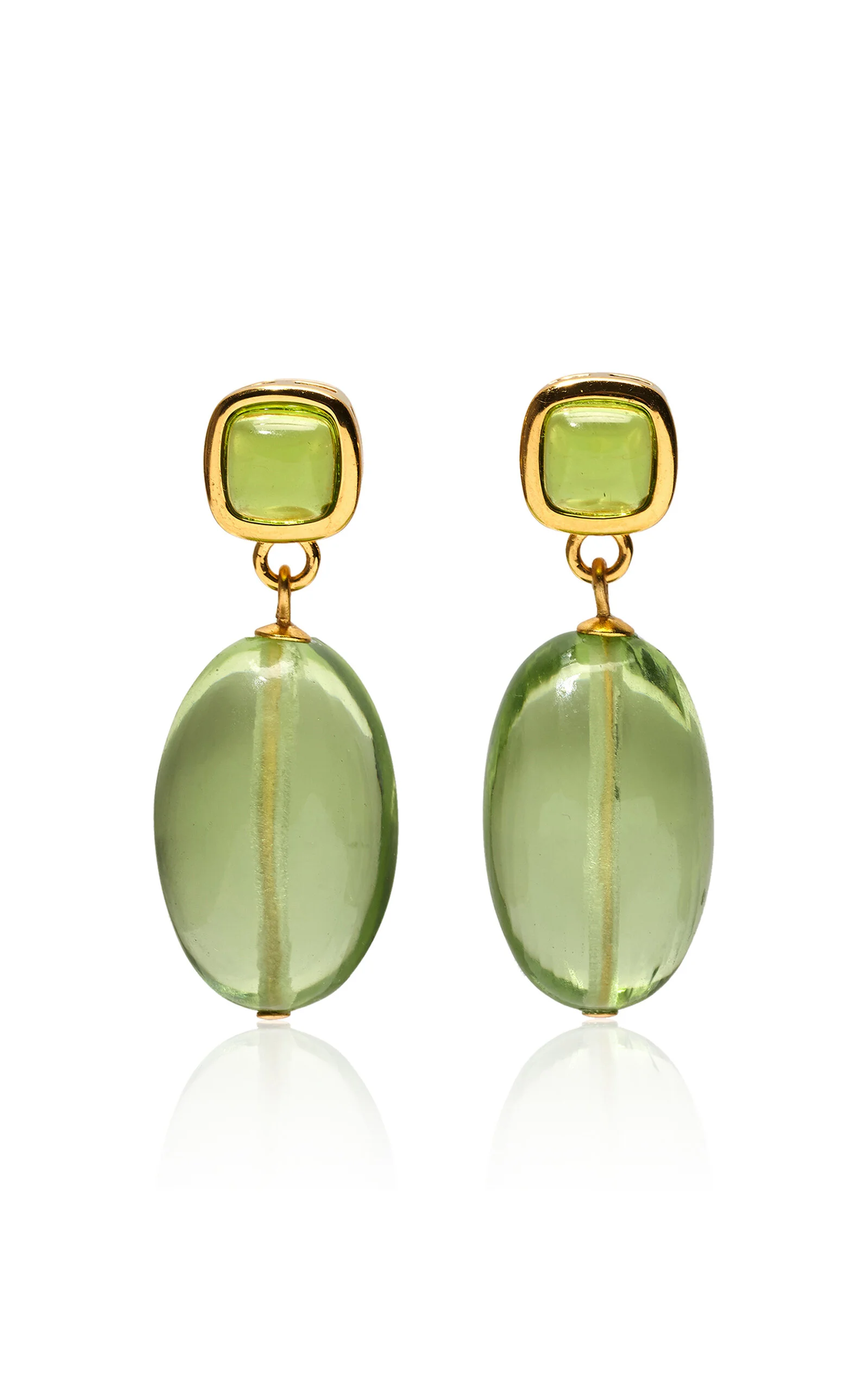 Verdant Earrings In Grove green - 1