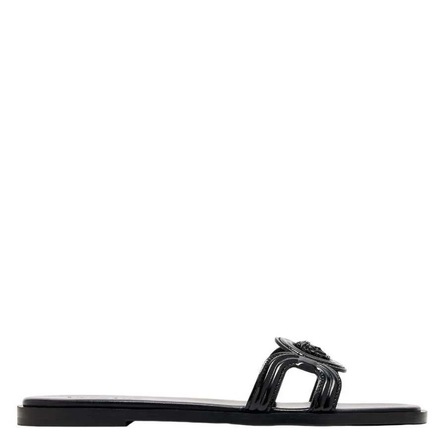 Versace Medusa '95 Patent Flat Sandals - 1