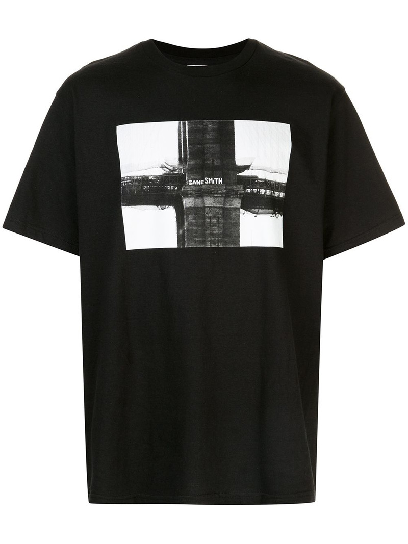 Bridge print T-shirt - 1