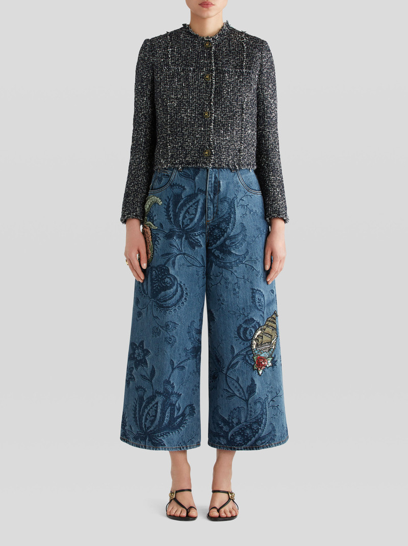 Etro BOUCLÉ KNIT JACKET outlook