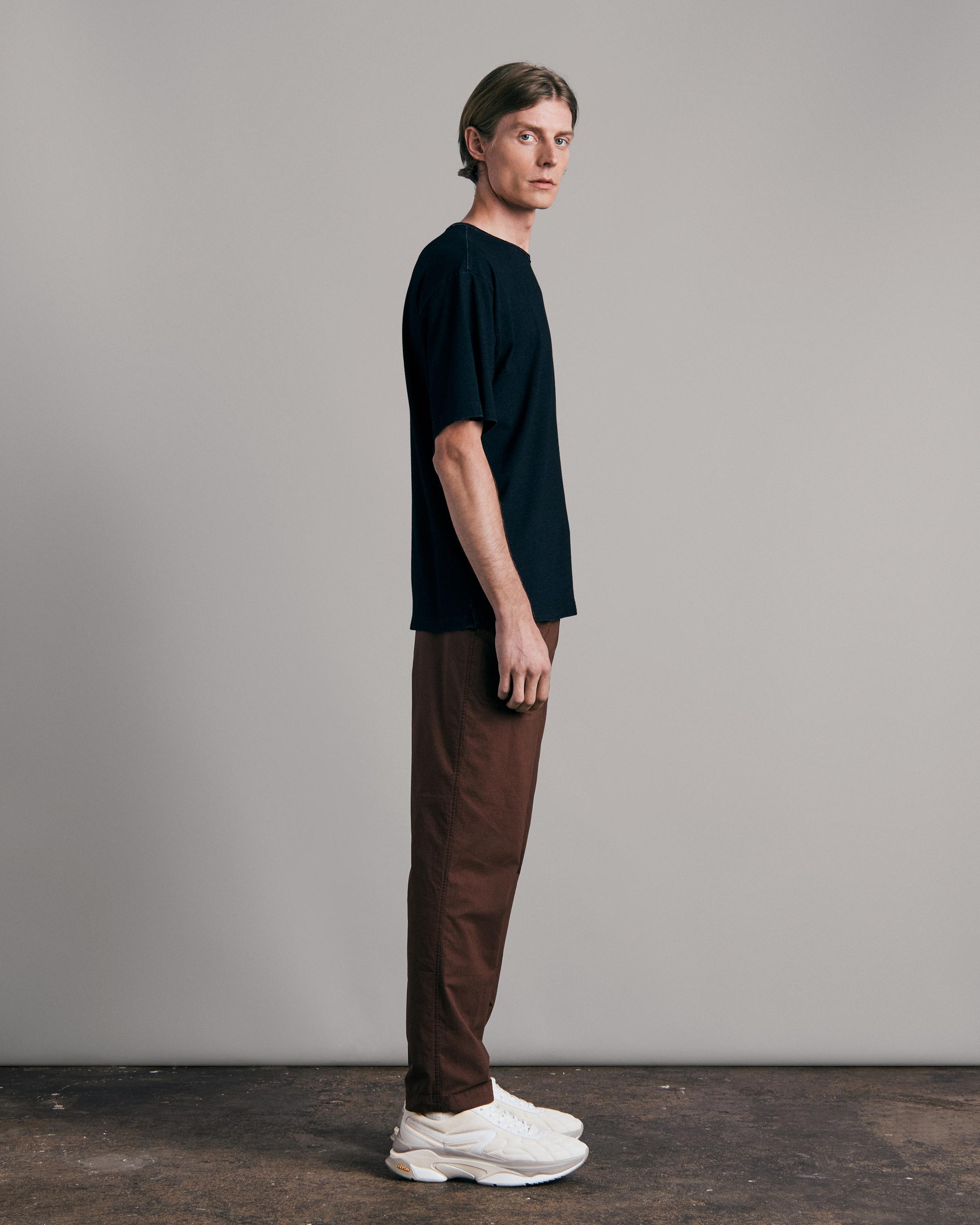 Indigo Solid Tee - 4