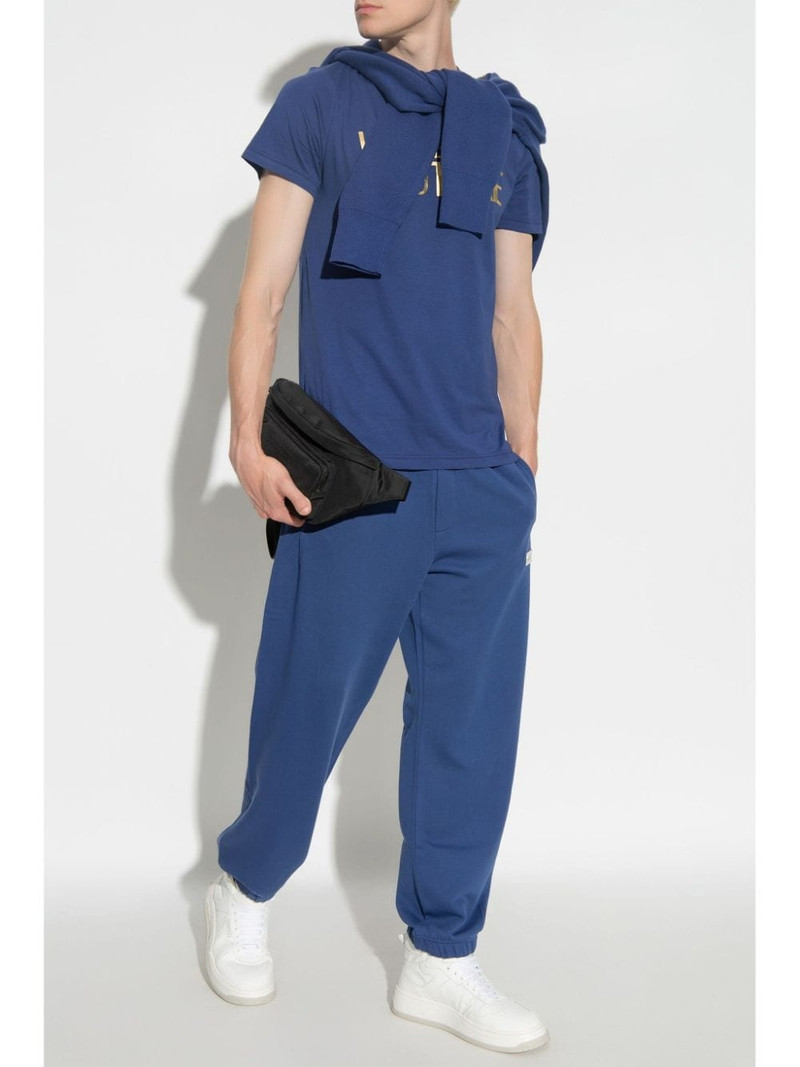 VERSACE JEANS COUTURE logo-plaque track pants outlook