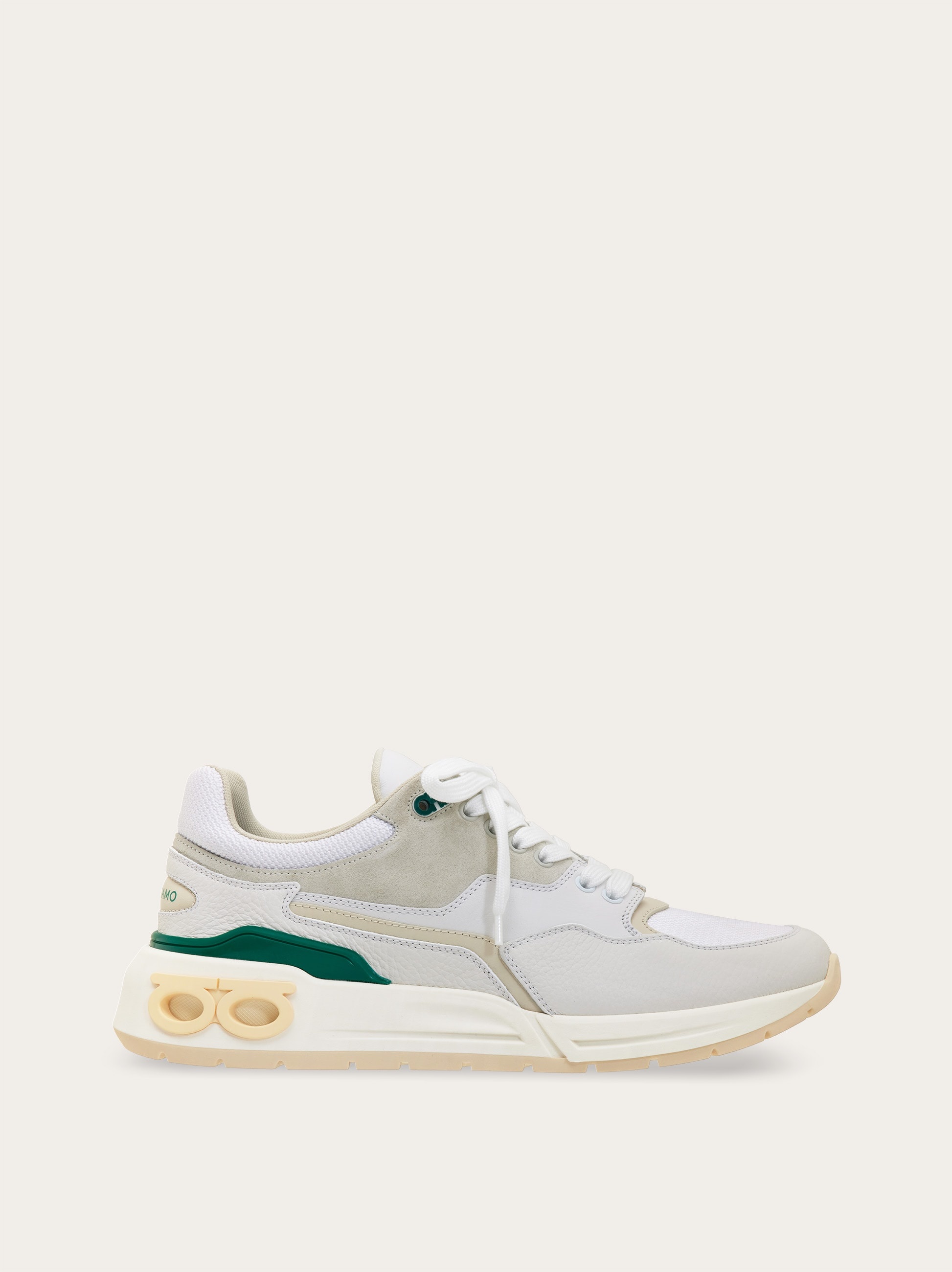 Low cut sneaker with Gancini eyelet - 1