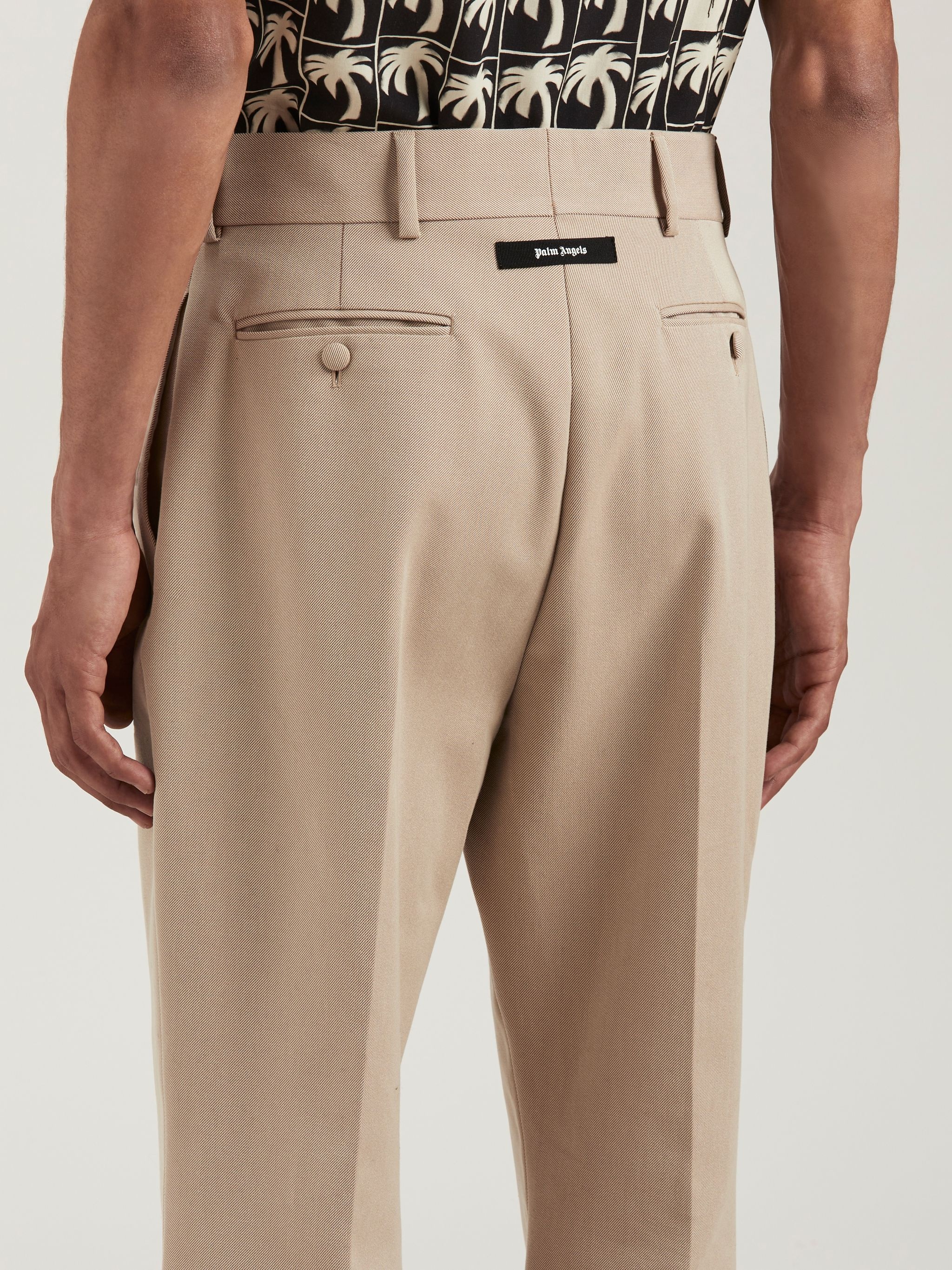 Palm Angels Retro Flare Suit Pants | REVERSIBLE