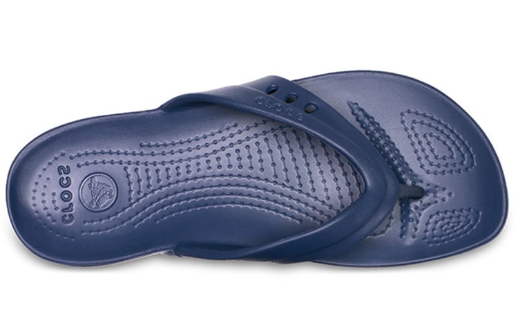 (WMNS) Crocs Kadee Flip-Flops Blue 14177-410 - 4
