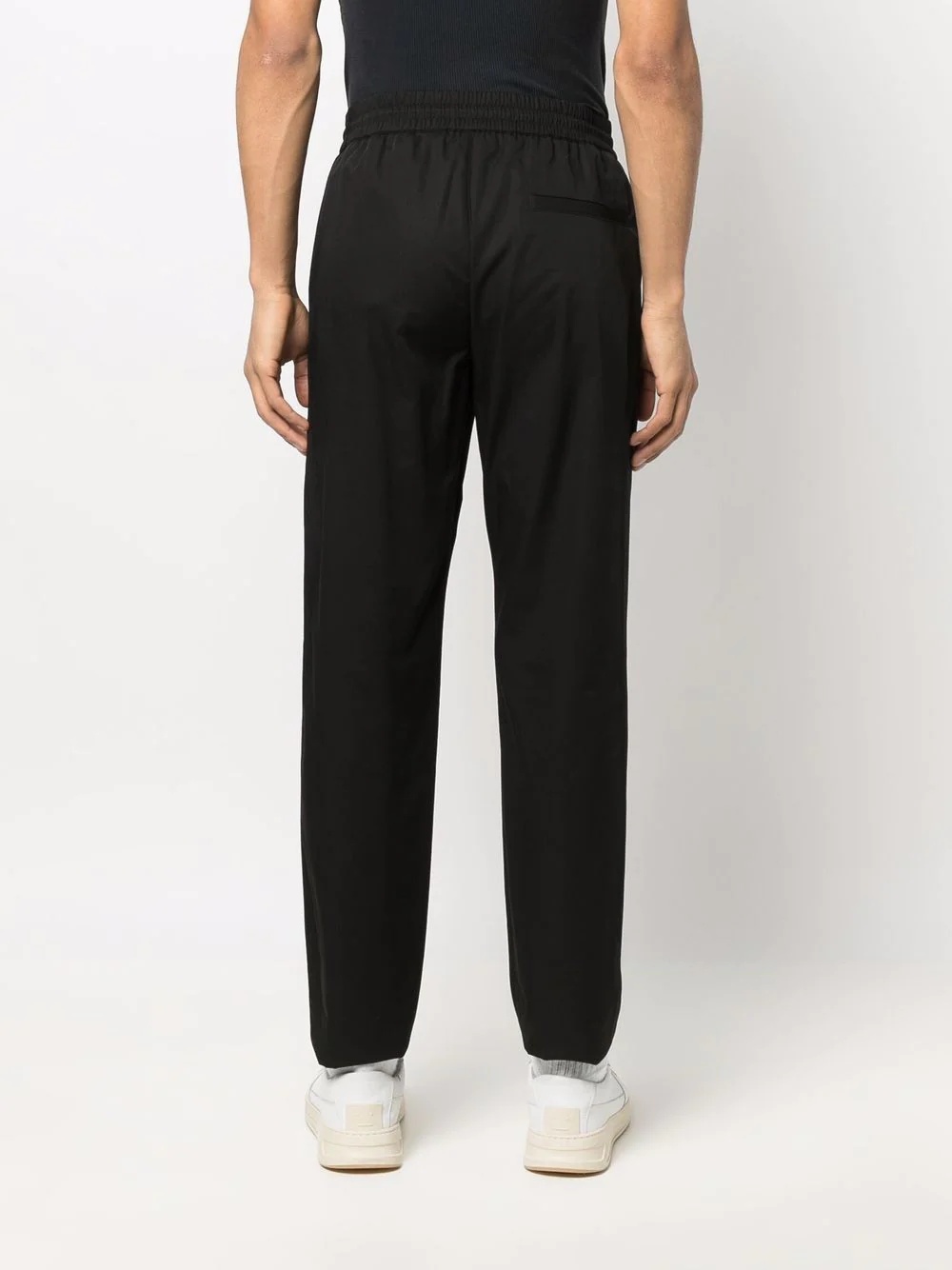 drawstring-waist trousers - 4