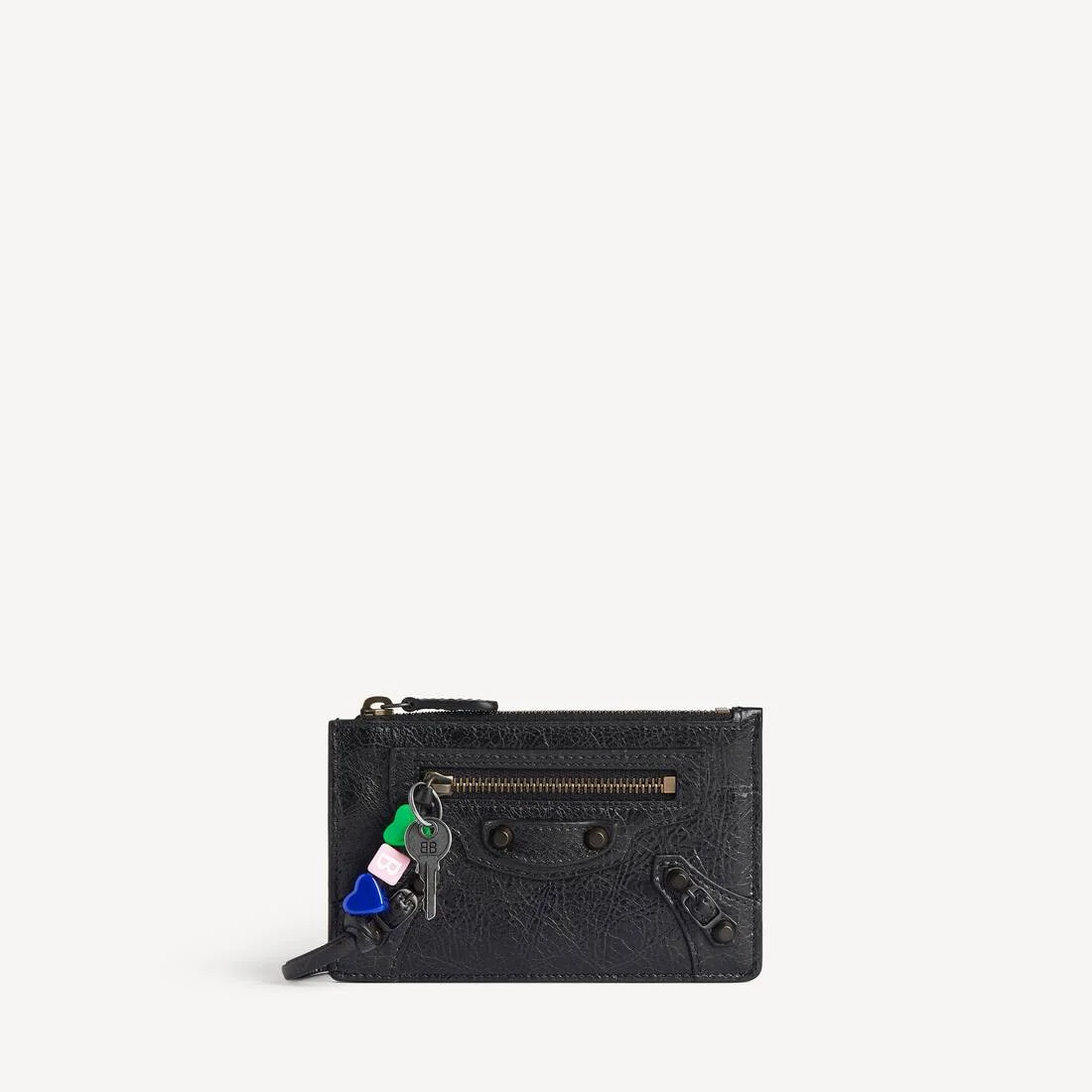 Women's Le City Long Coin And Card Holder in Black - 1