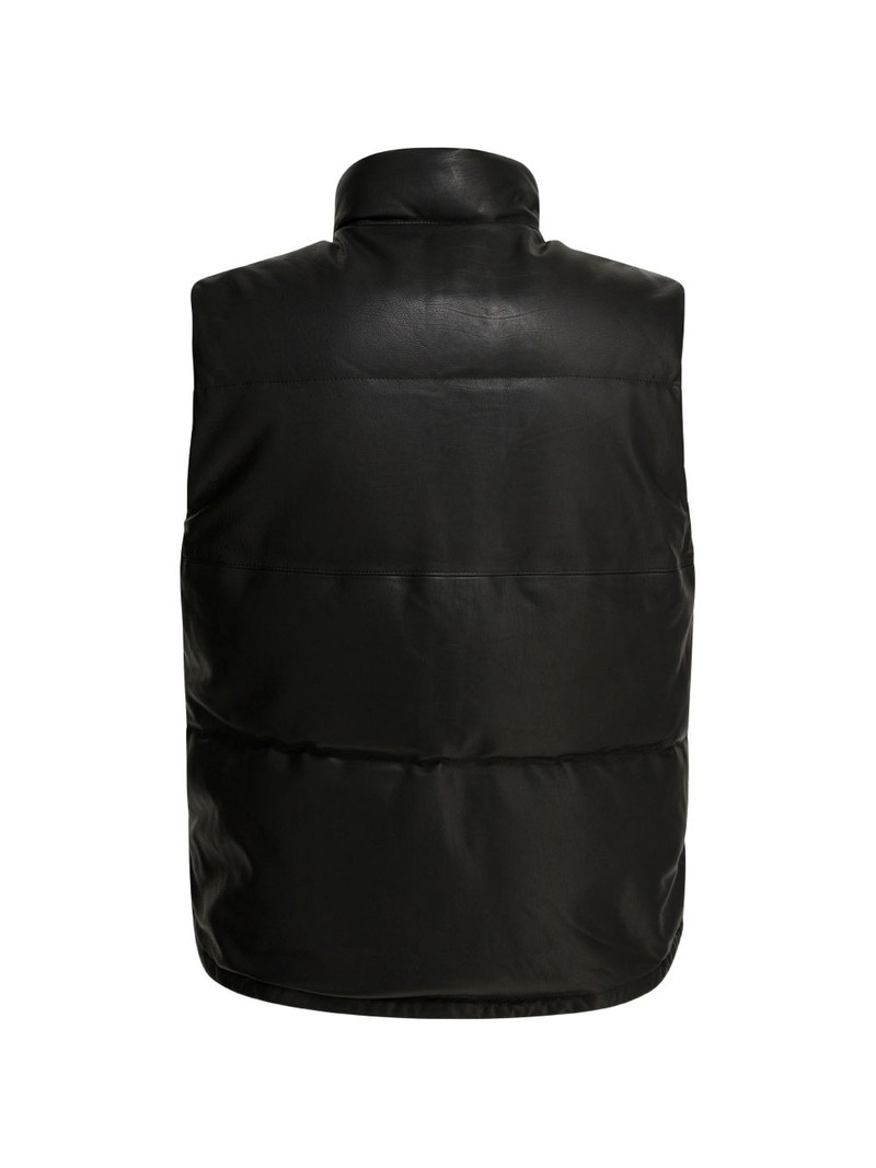 nonnative buttoned zip-up gilet outlook