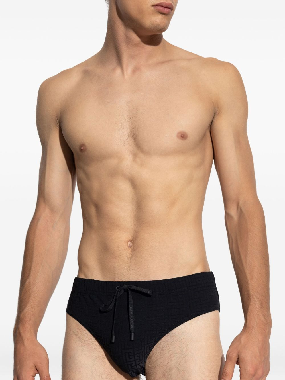 drawstring swim briefs - 3