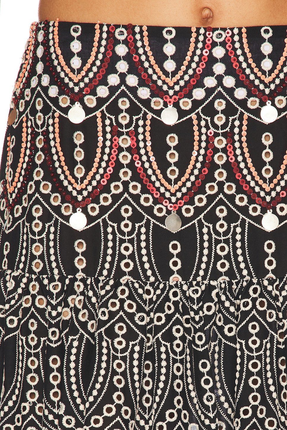 Palm Rhythm Maxi Skirt - 6