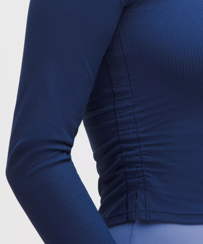 All It Takes Ribbed Nulu V-Neck Long-Sleeve Shirt *B-D Cups 6