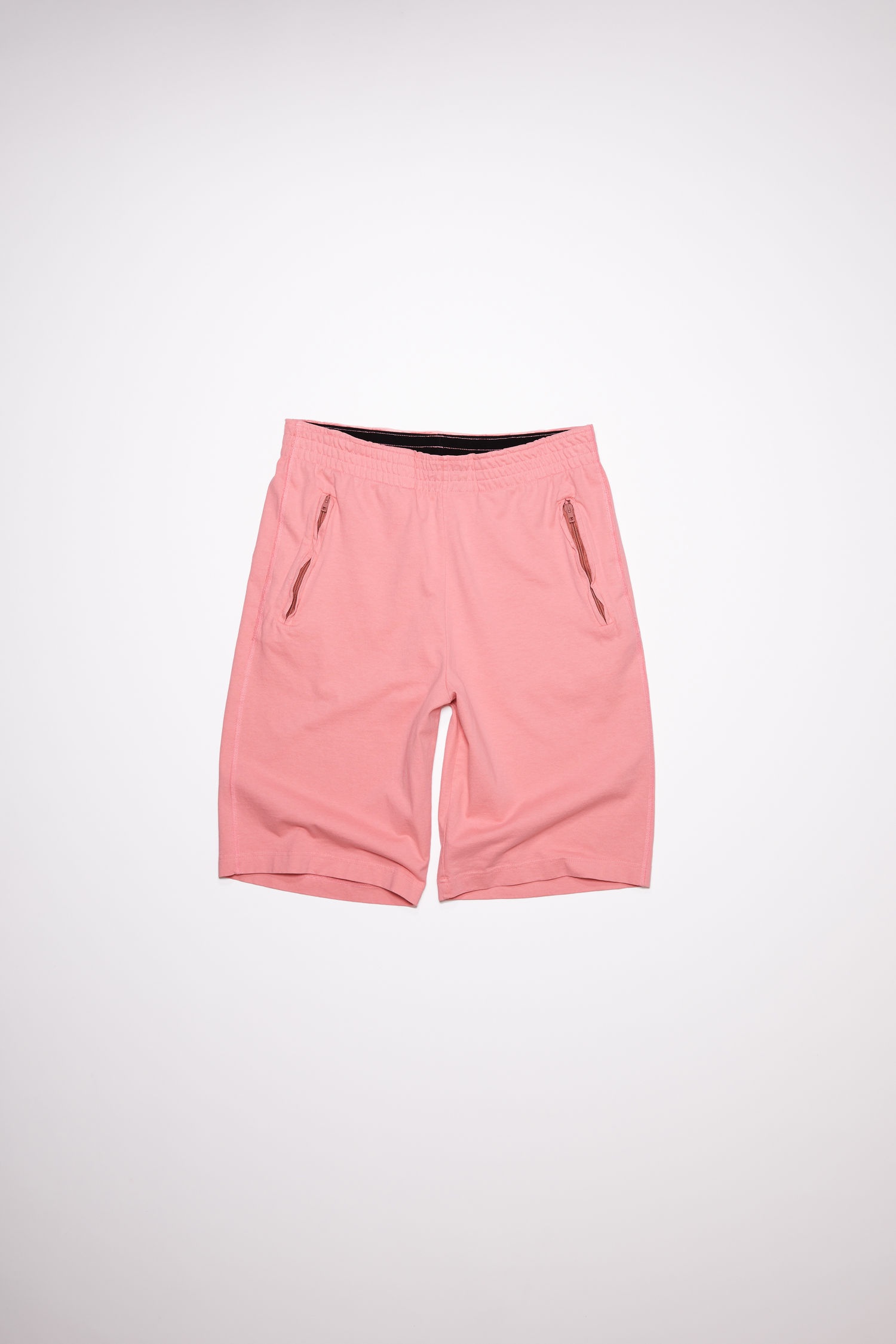 Cotton sweat shorts - Pink - 4