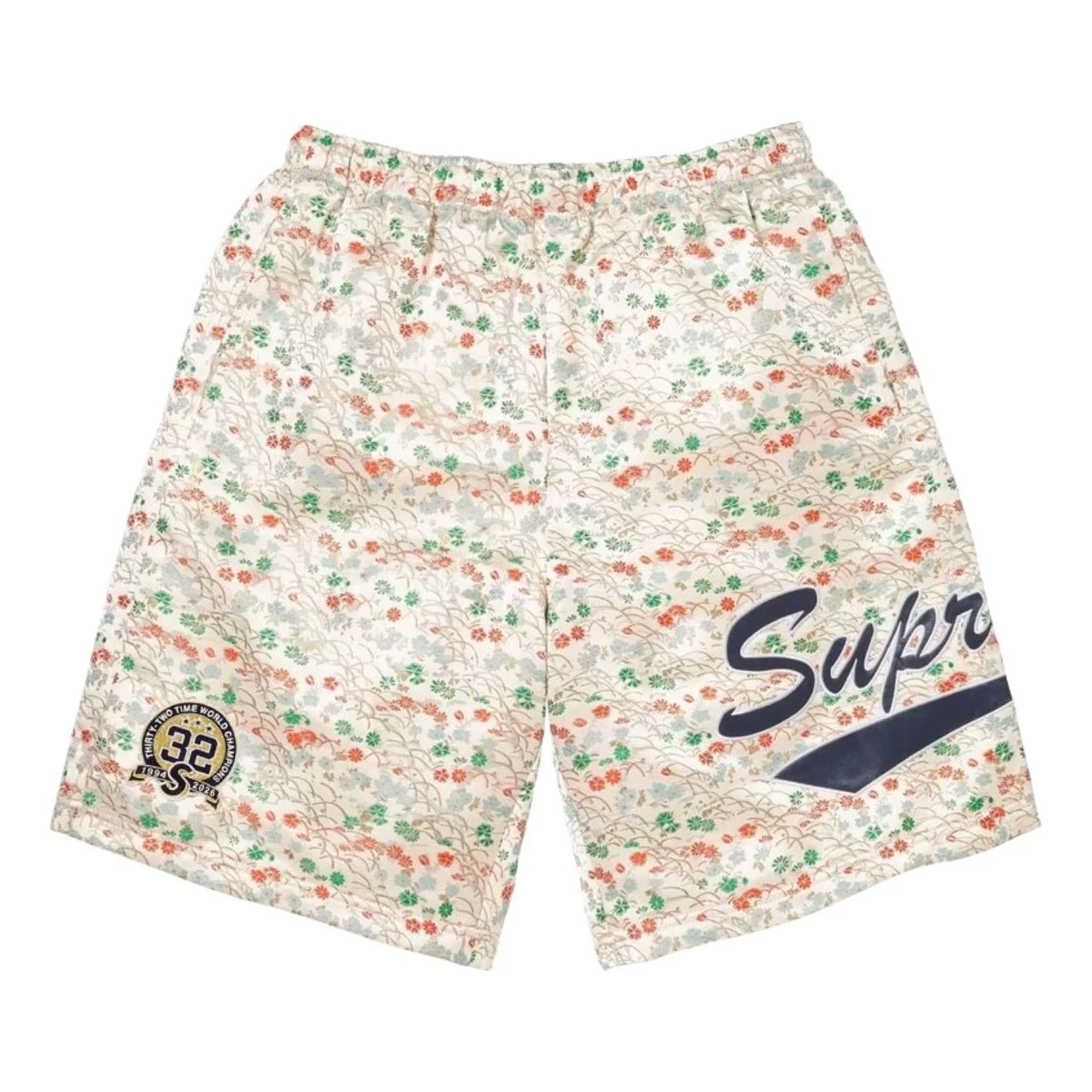 Supreme SS26 Floral Jacquard Short 'White' SUP-SS26-142-WHT - 1