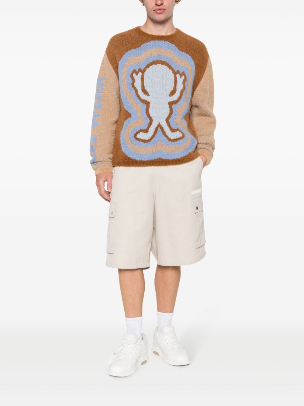 Wirdo Win Hairy jacquard jumper - 2
