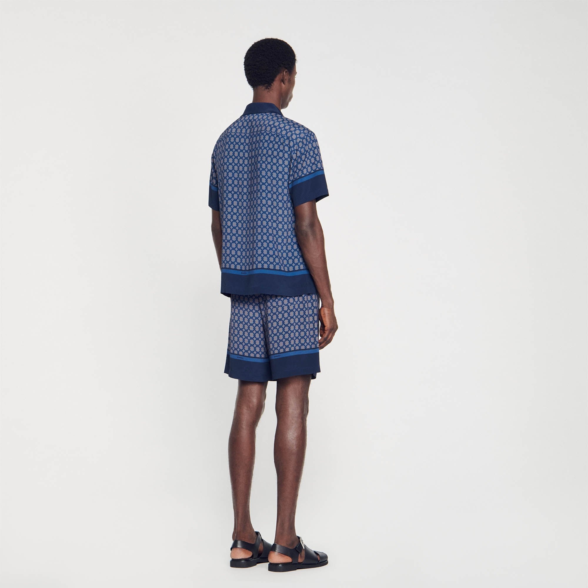 SHORT-SLEEVED PATTERNED SHIRT - 6