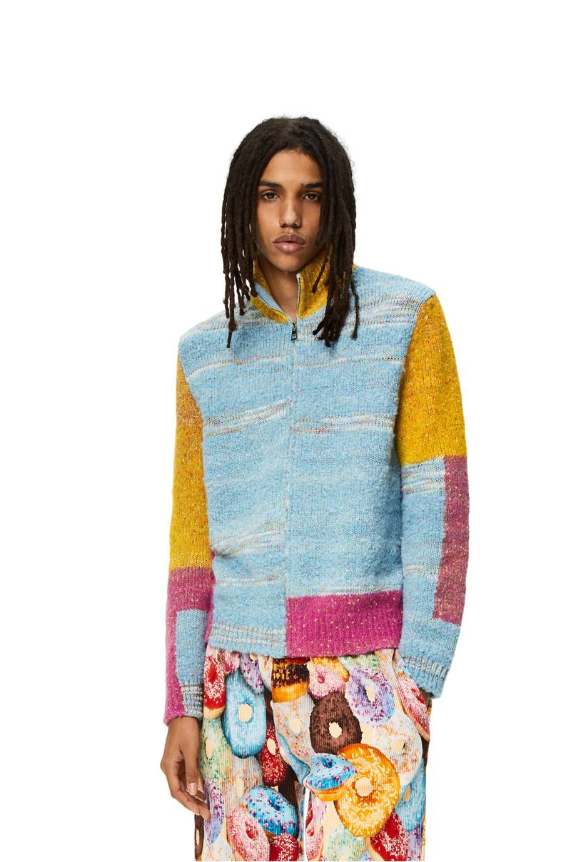 Zipped cardigan in wool 3