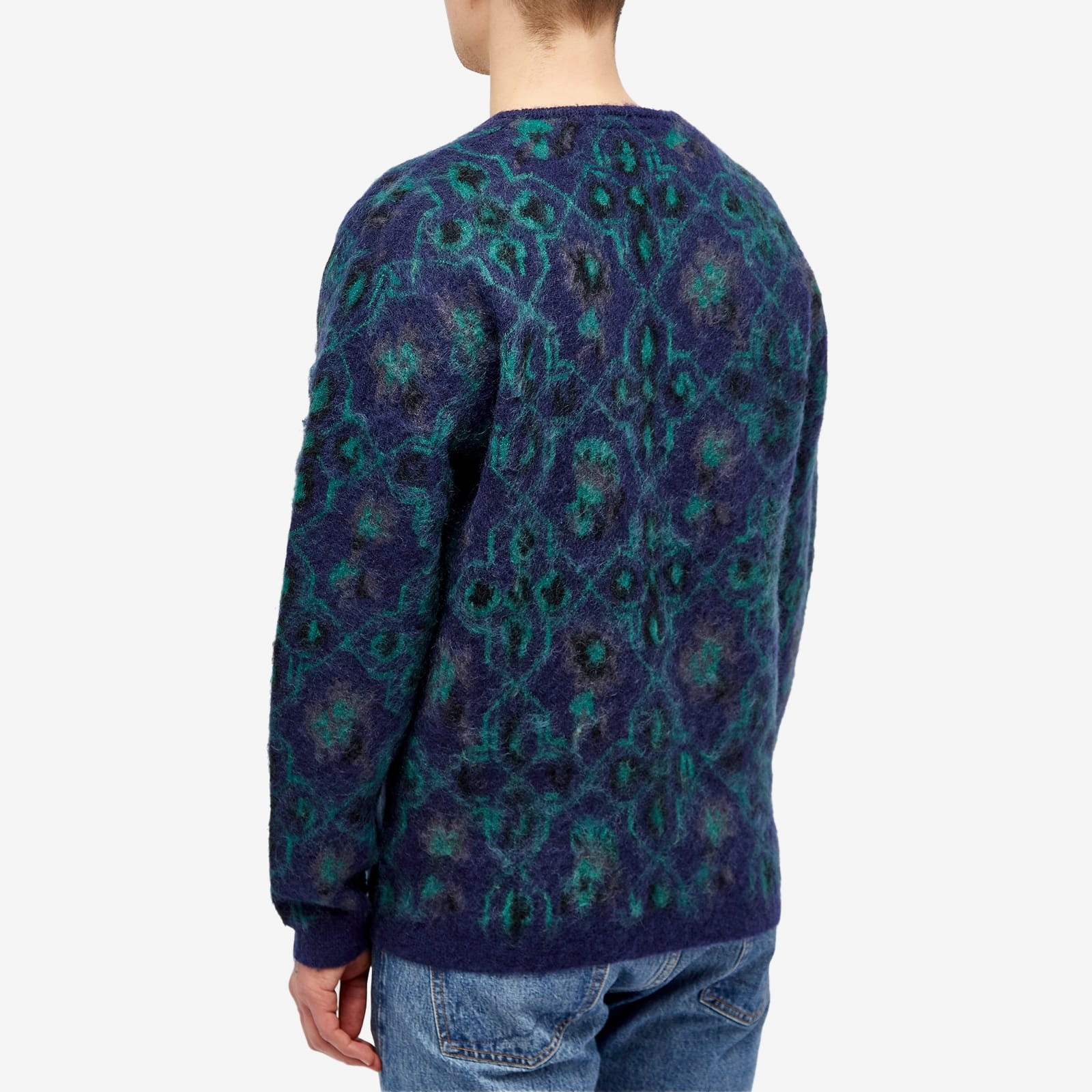 Beams Plus Botanical Pattern Cardigan - 3