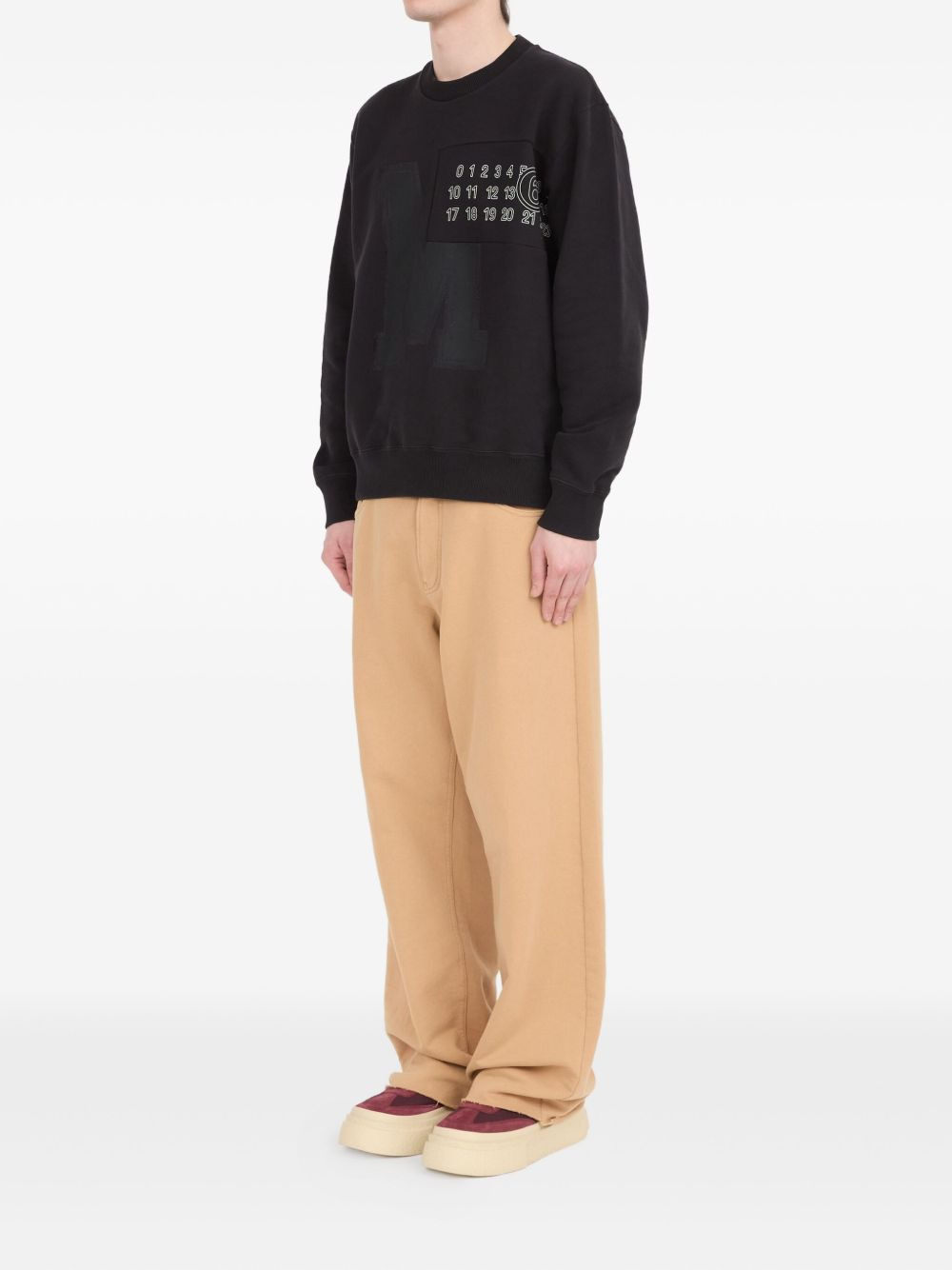 Logo Cotton Crewneck Sweatshirt - 5
