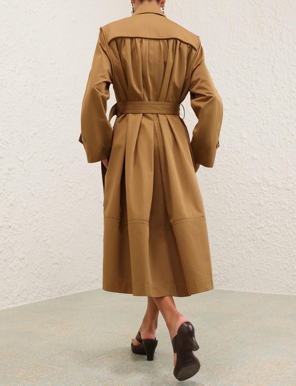 ILLUMINATE CARGO TRENCH COAT - 8