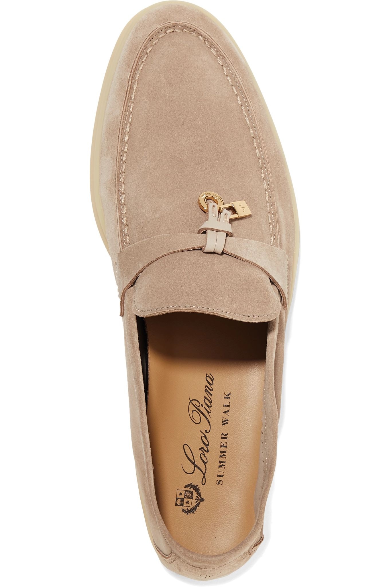 Summer Charms suede loafers - 6