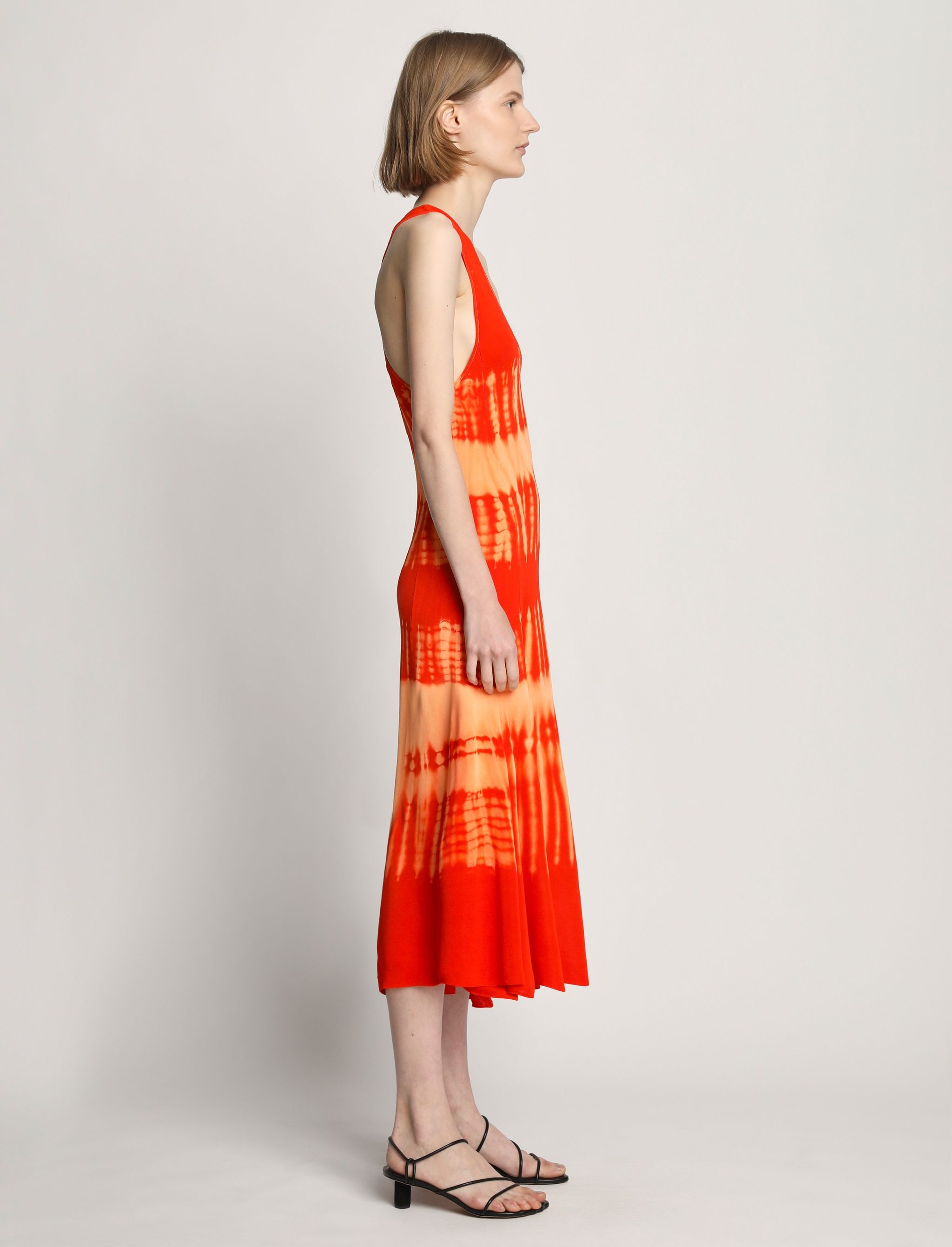 Viscose Knit Tie Dye Dress - 3