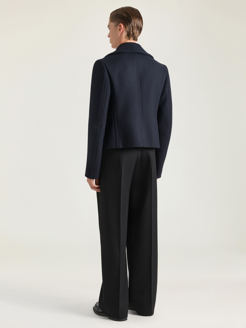 CROPPED PEA COAT IN WOOL 3