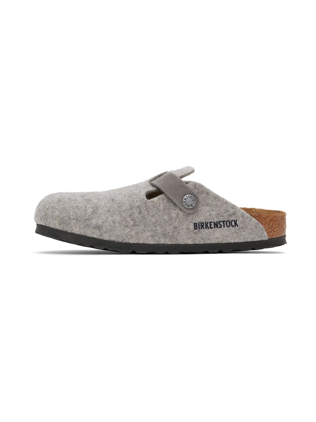 Gray Narrow Boston Slip-on Loafers - 3