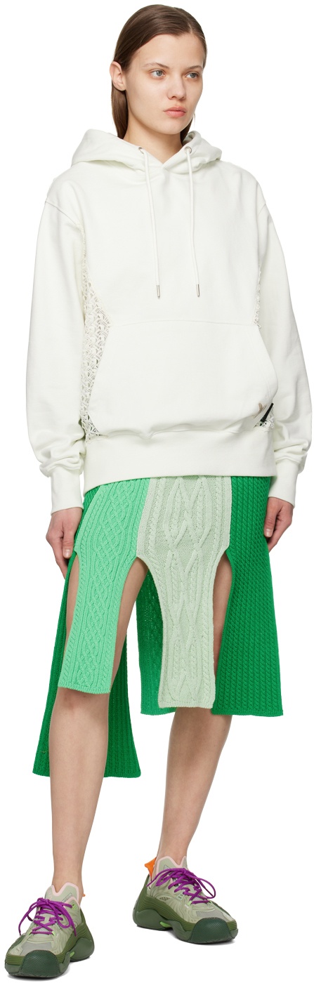 【関税込み】Andersson Bell グリーン Paola ミディアムスカート Paola Knitted Panelled Skirt in Green – SVRN