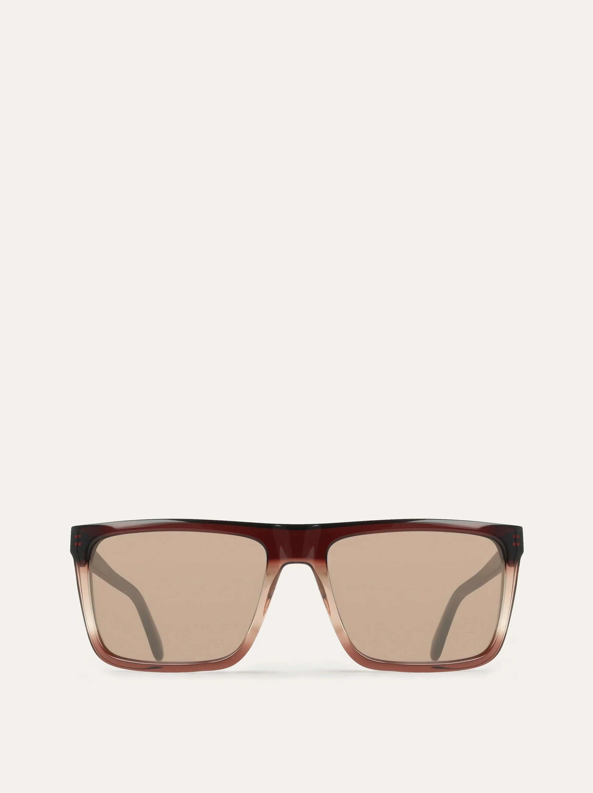Rectangular frame sunglasses - 1