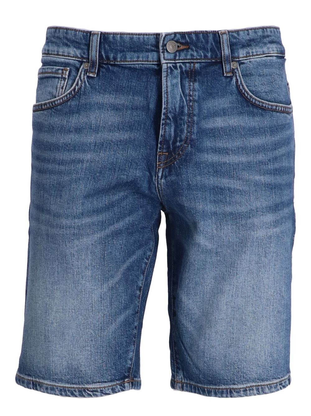 Maine five-pockets denim shorts - 1